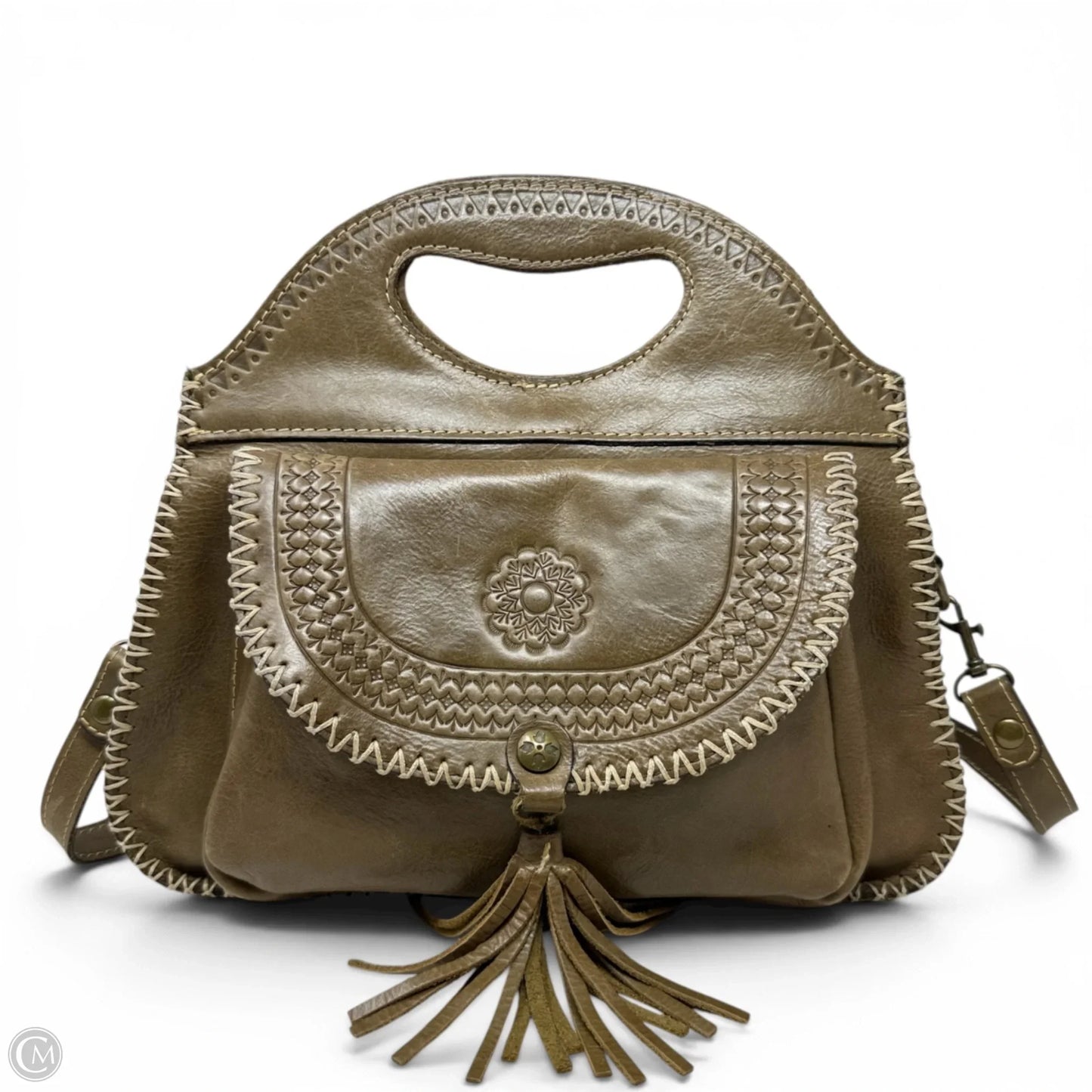 Beaumont Satchel Designer By Patricia Nash, Size: Medium