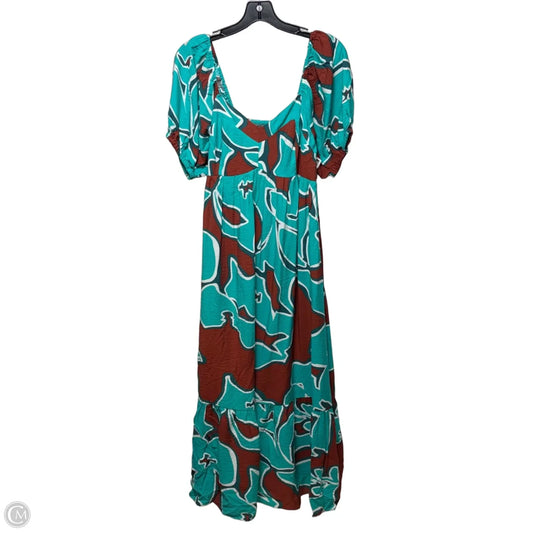 Dress Casual Midi By Nine West In Multi-colored, Size: M