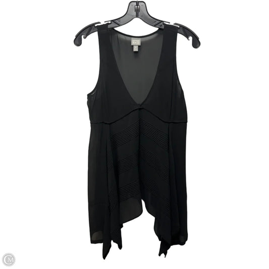 Top Sleeveless By Converse In Black, Size: M
