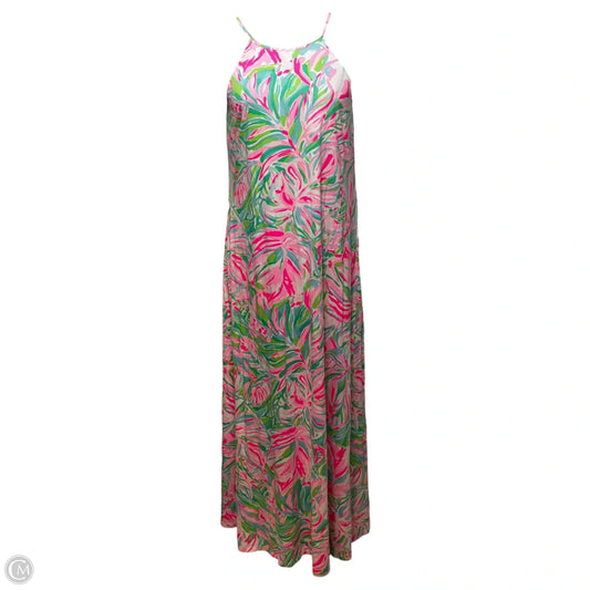 margot maxi dress lilly pulitzer Lilly Pulitzer Margot maxi dress size large blue haven