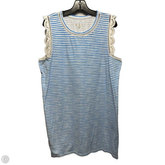 Agee Dress Designer By Lilly Pulitzer In Striped Pattern, Size: Xl