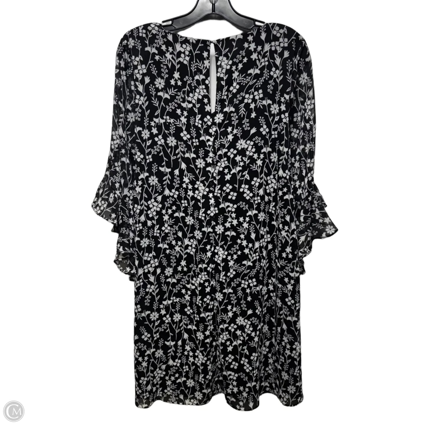 Dress Casual Short By Calvin Klein In Floral Print, Size: 14