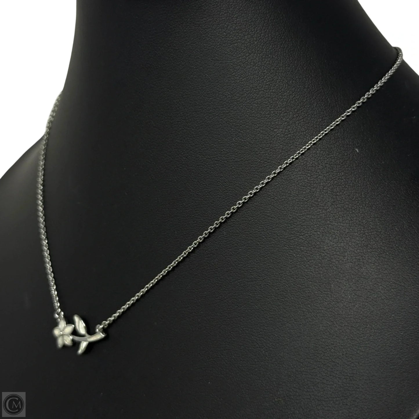 Mother Of Pearl Floral Pendant Necklace Designer By Coach
