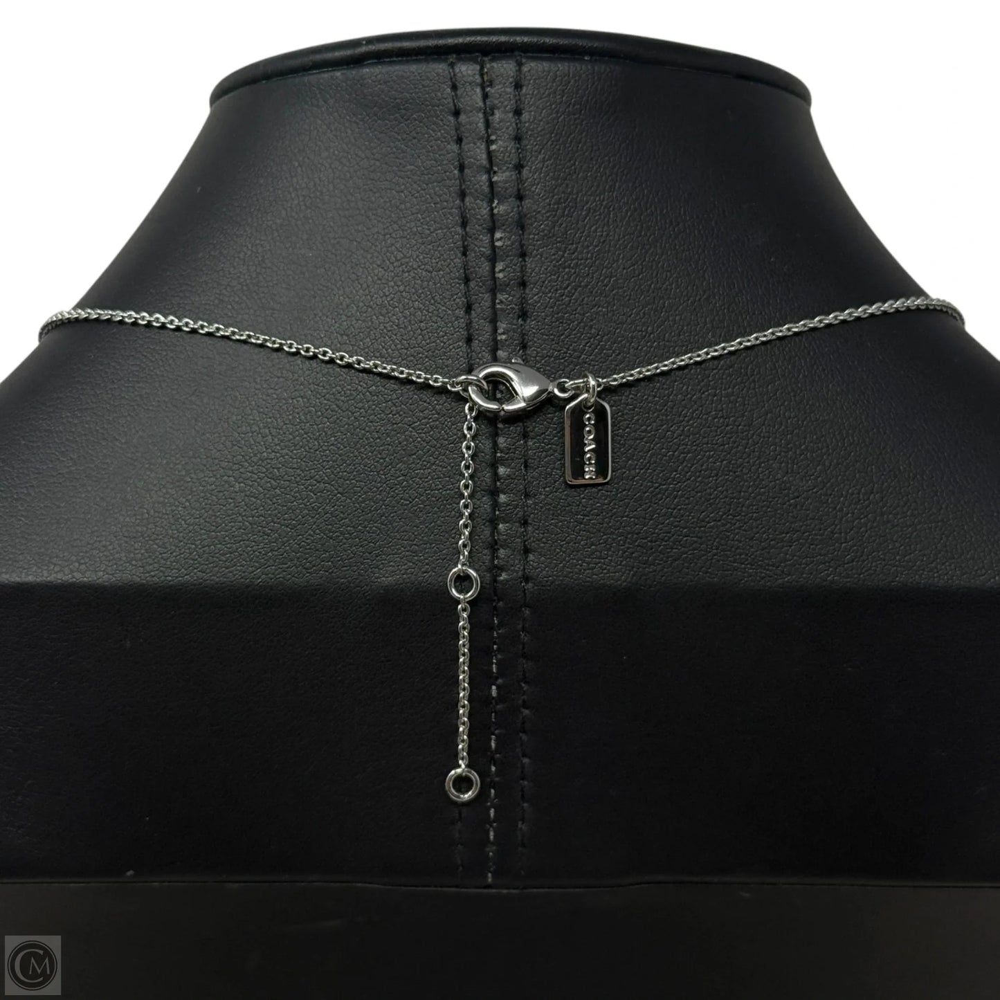 Mother Of Pearl Floral Pendant Necklace Designer By Coach