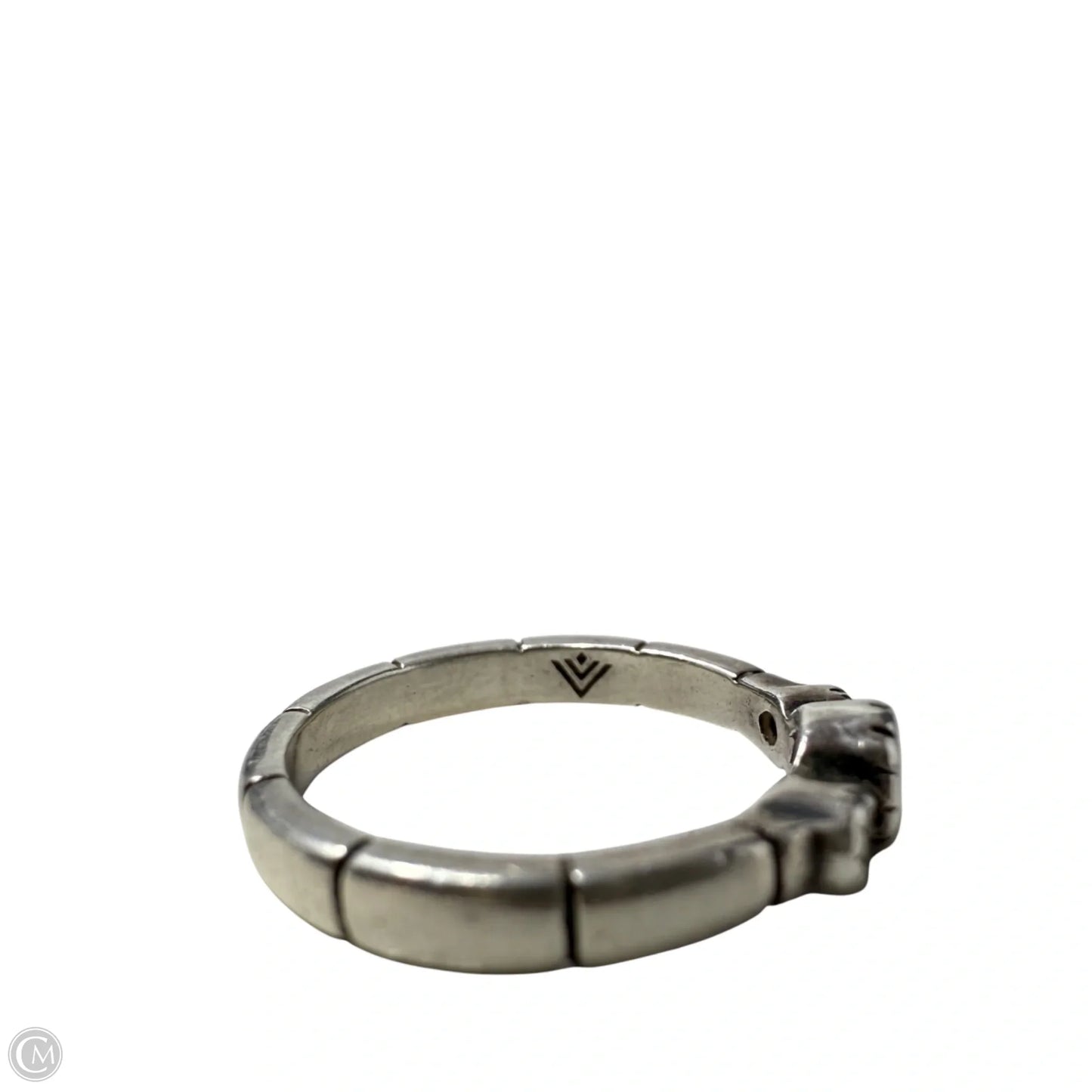 Sterling Silver & CZ Trio Ring By Silpada, Size: 5