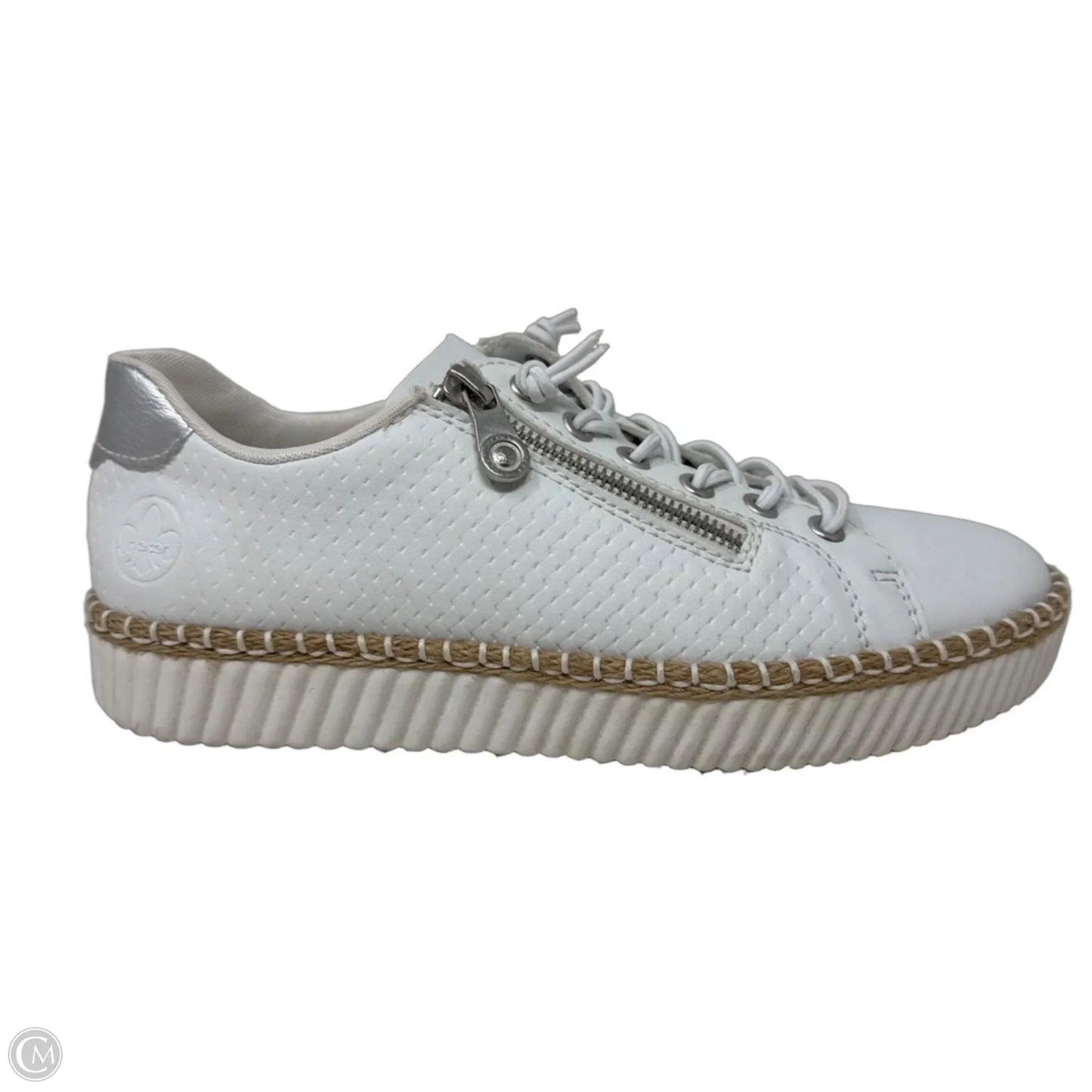 Shoes Sneakers By Riekers In White, Size: 8.5 (39)