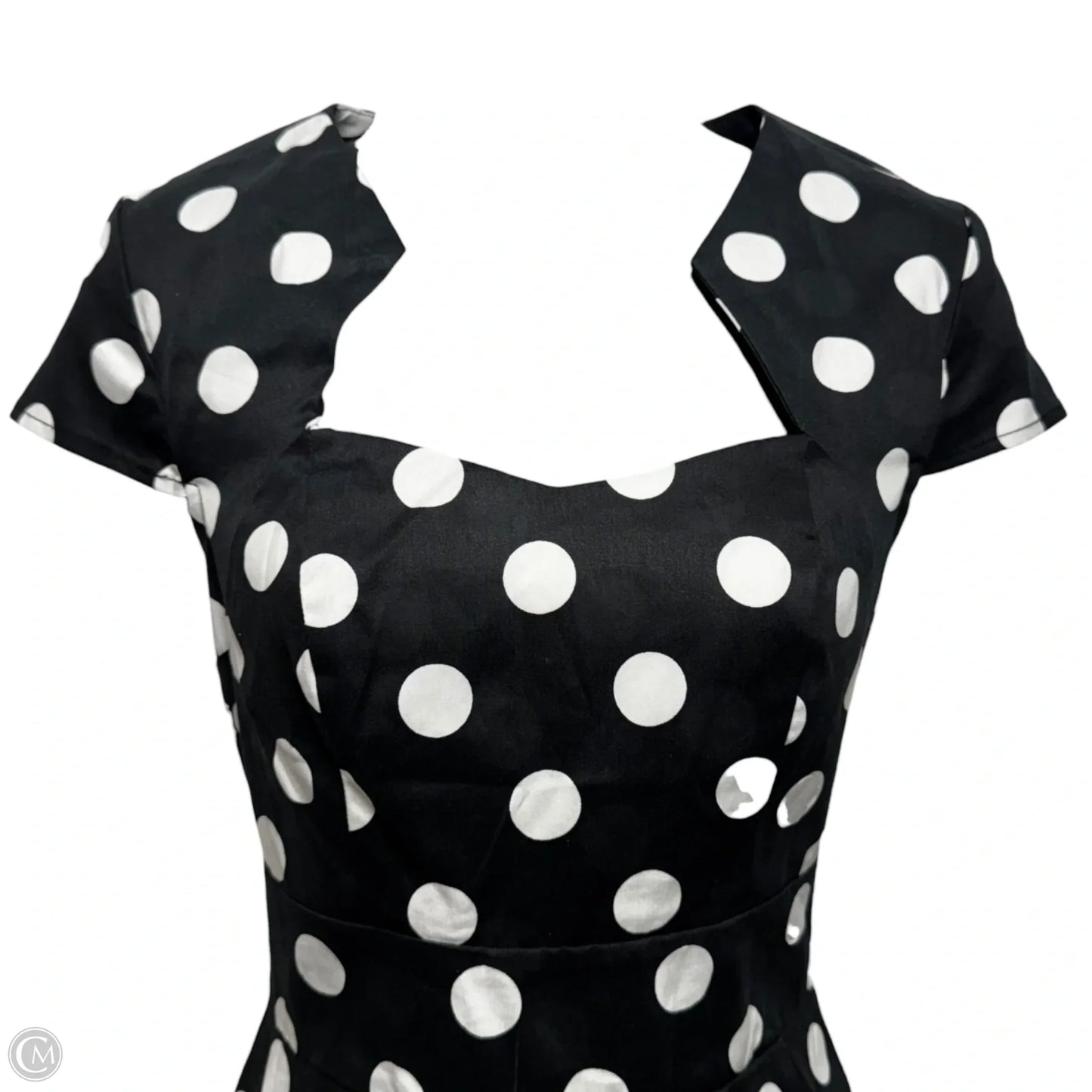 Dolores Midi Dress By Grace Karin In Polkadot Pattern, Size: S