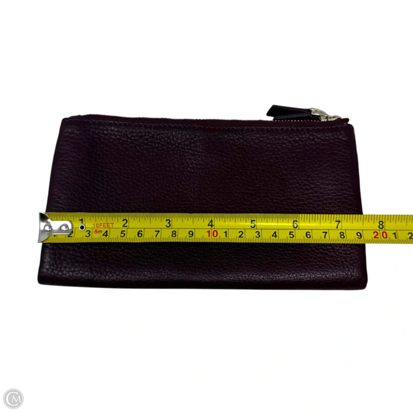Bifold Snap Wallet Leather By Levenger, Size: Medium