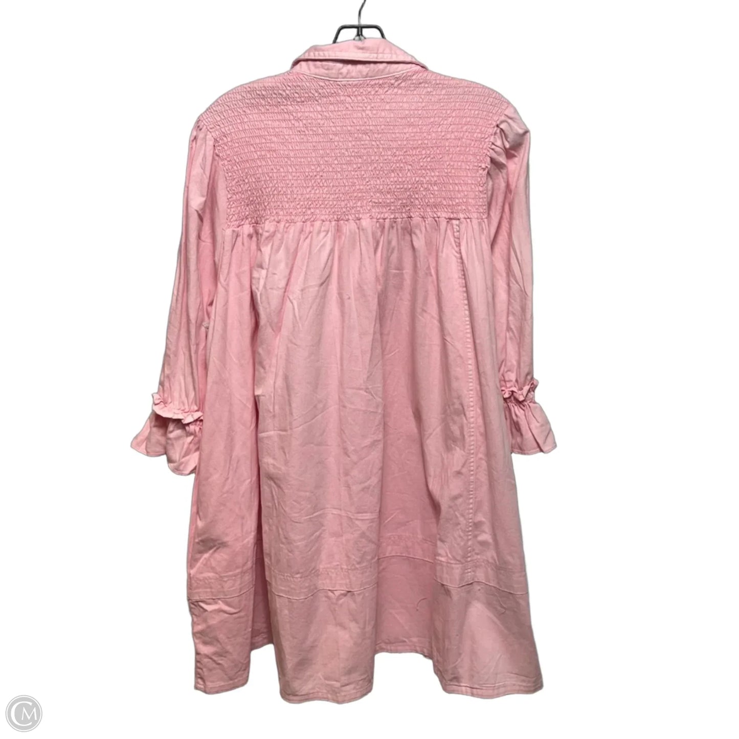 Vanessa Tunic 3/4 Sleeve By Free People In Pink, Size: L