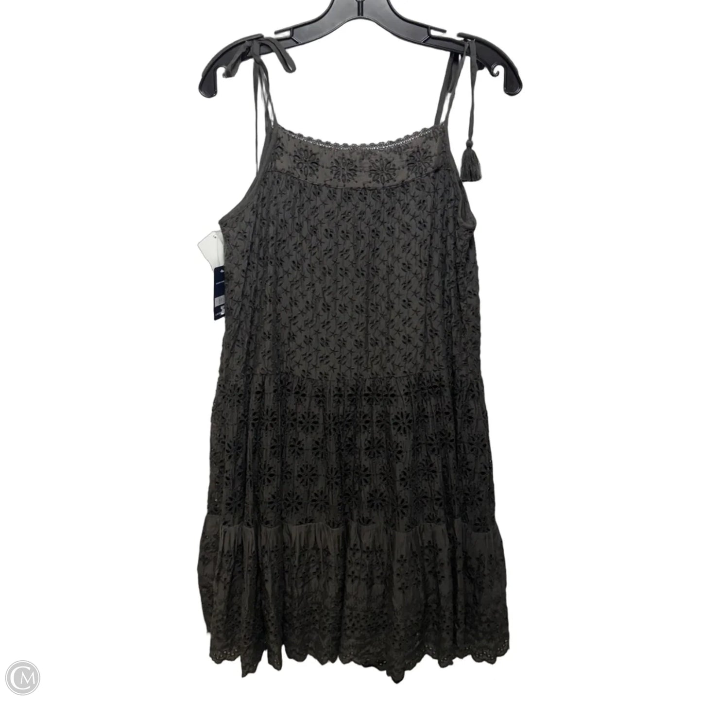 Eyelet Dress Casual Short By Lucky Brand In Grey, Size: Xs