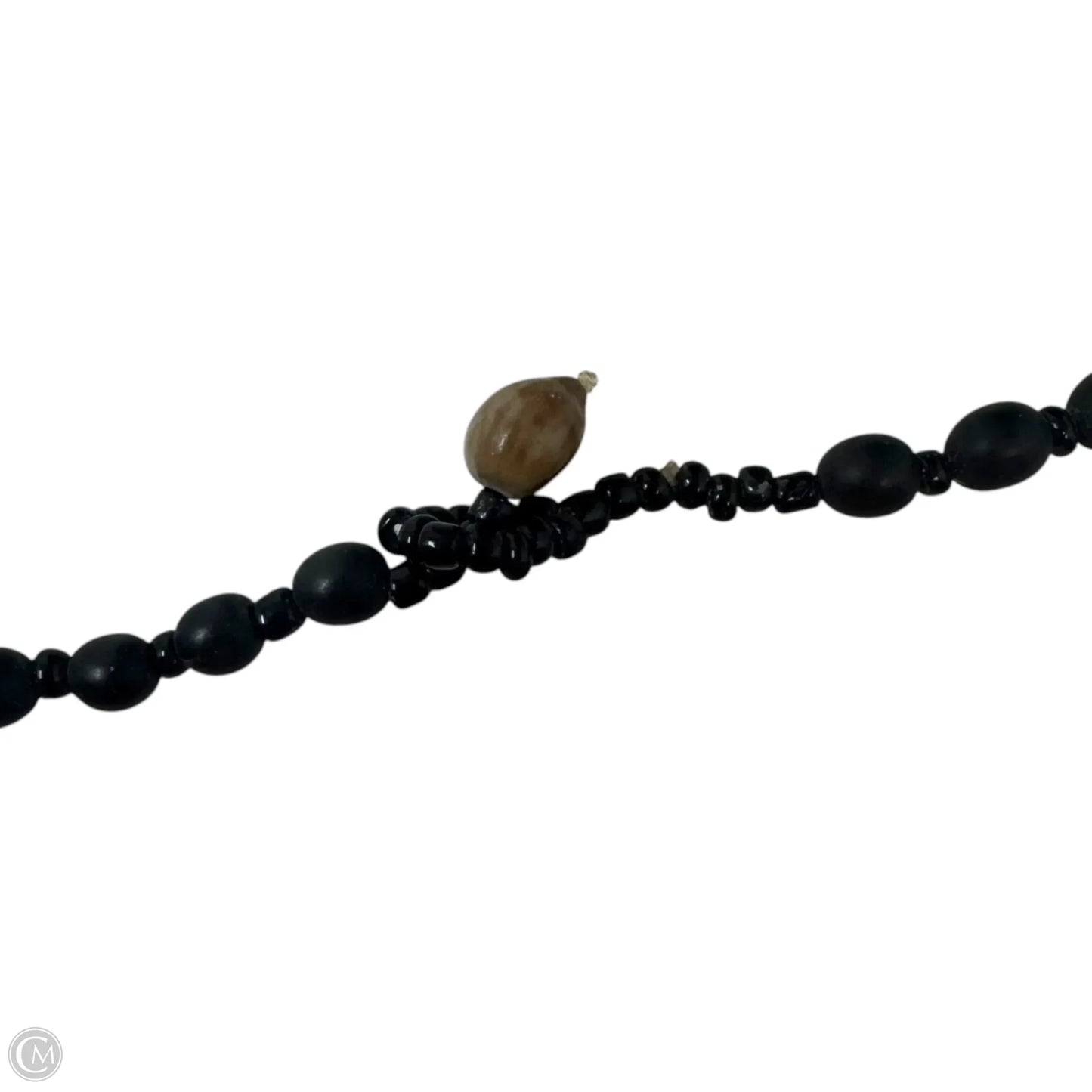 Tribal Carved Pendant Beaded Necklace