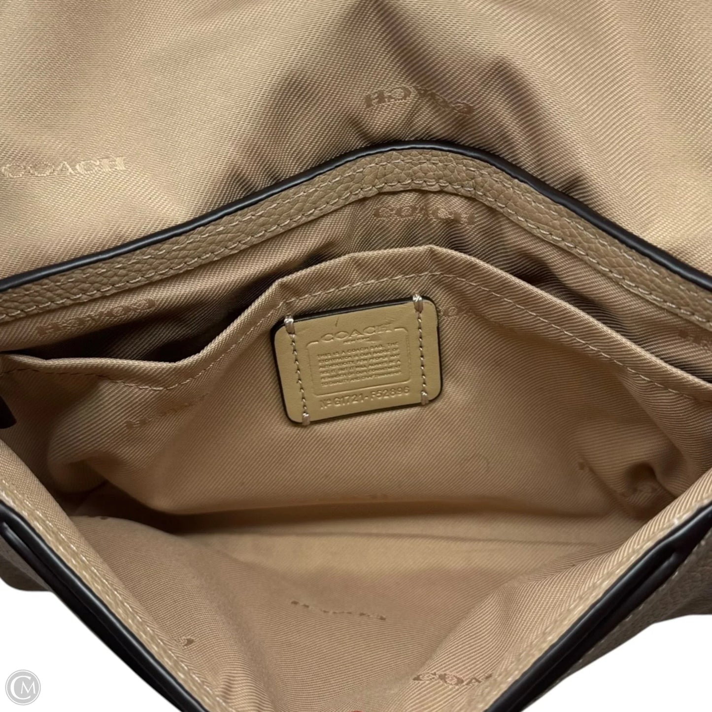 Liv Pouch Crossbody Designer By Coach, Size: Medium