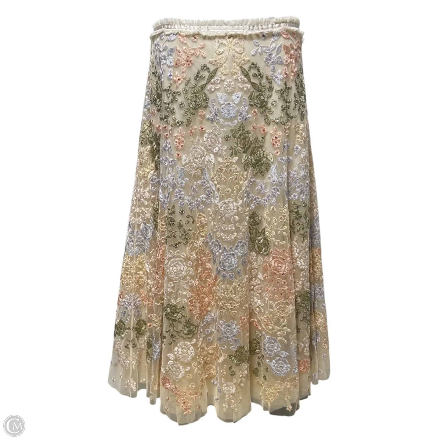 Elin Blossom Ballerina Skirt Maxi By Needle & Thread In Floral Print, Size: 12