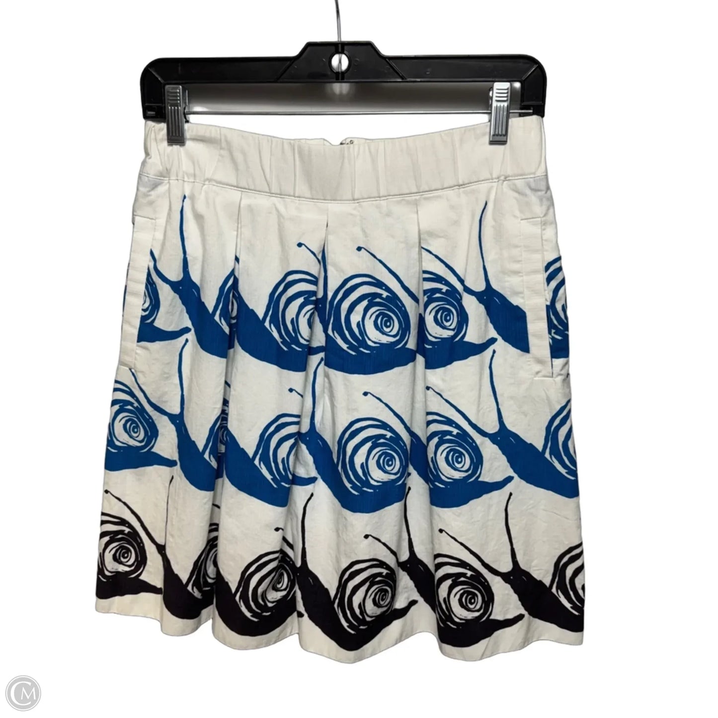 Swirled Snail Skirt By Maeve In Snail Print, Size: S