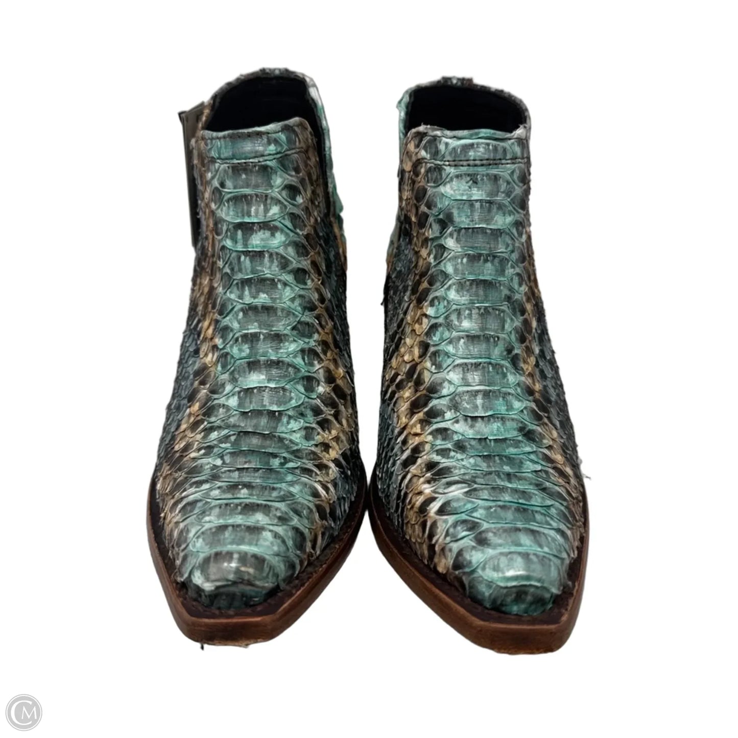 Dixon Python Boots Western By Ariat In Snakeskin Print, Size: 7.5