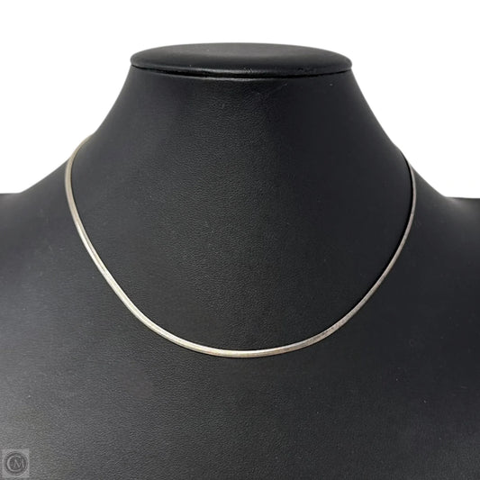 Snake Chain Sterling Silver Necklace
