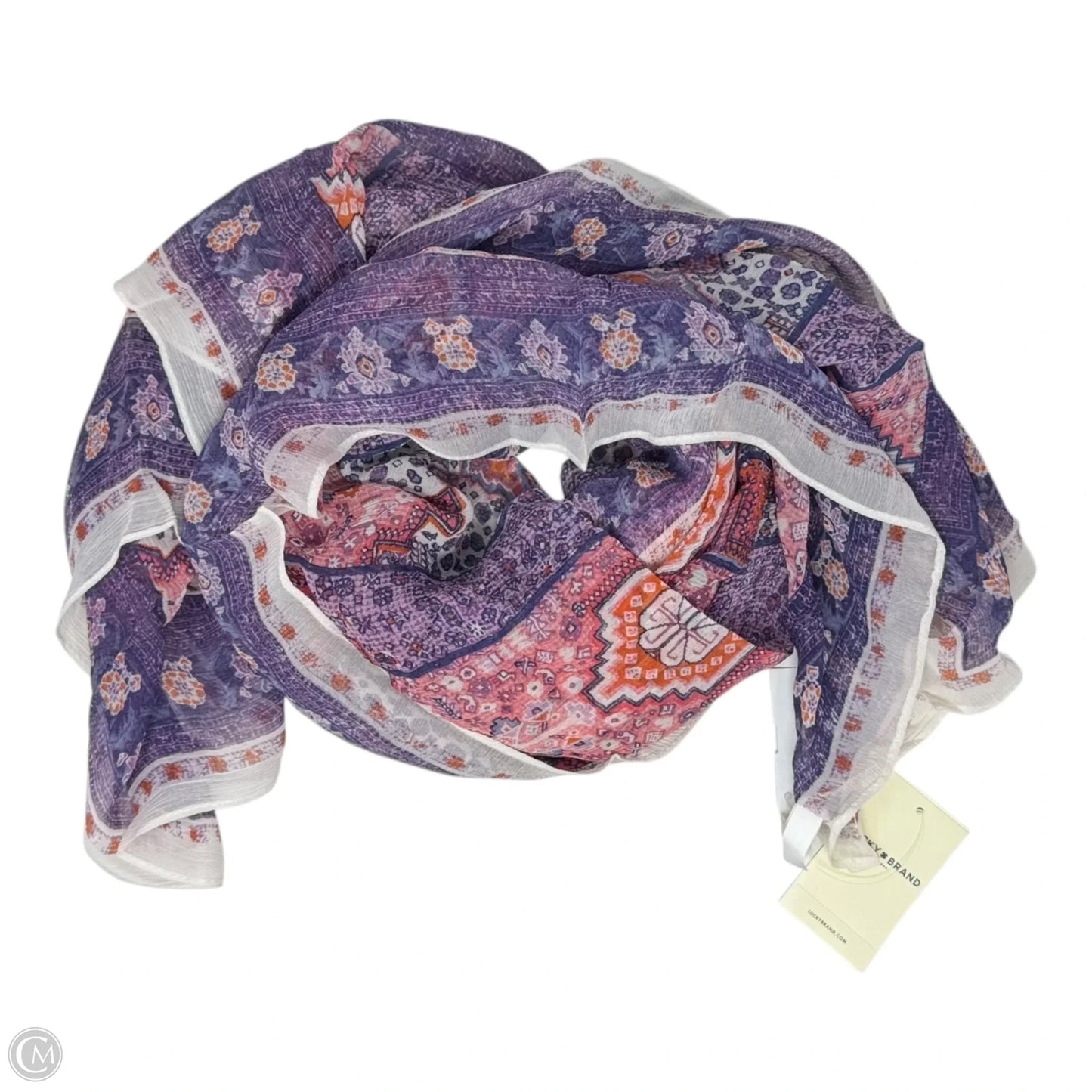 Silk Square Scarf By Lucky Brand
