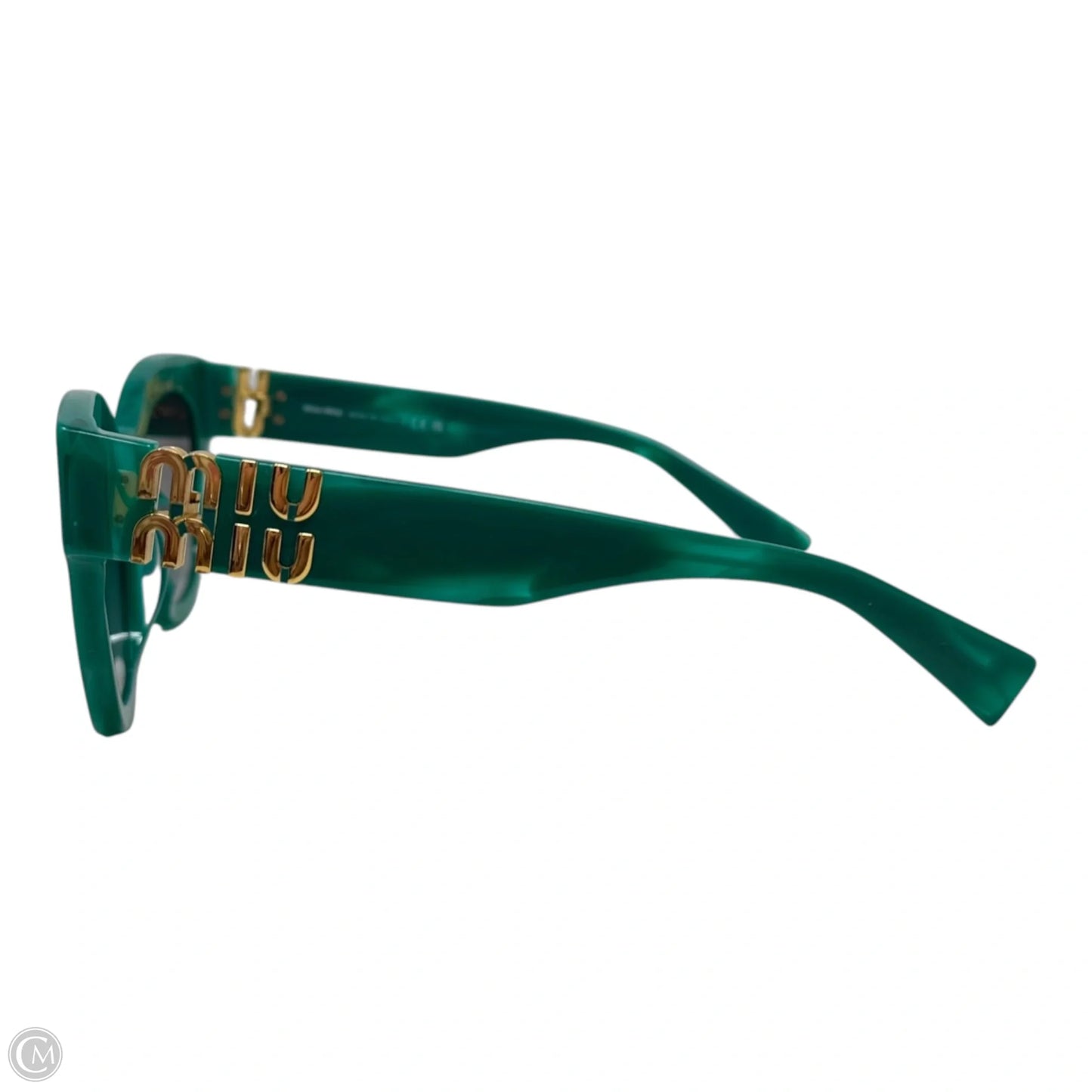 AS IS O1Y-F Sunglasses Luxury Designer By Miu Miu, Size: