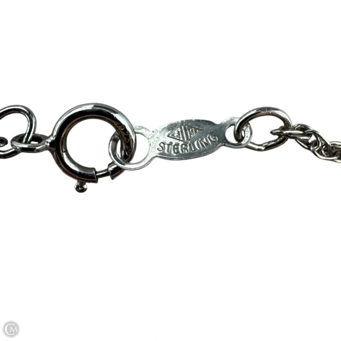 Springtime Pendant on Sterling Chain Necklace By Sarah Coventry
