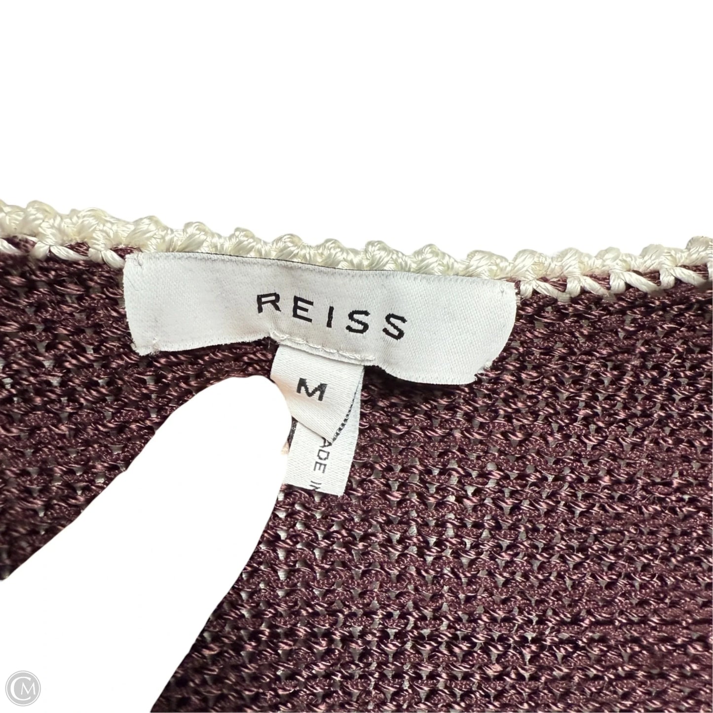 Sweater By Reiss In Maroon, Size: M