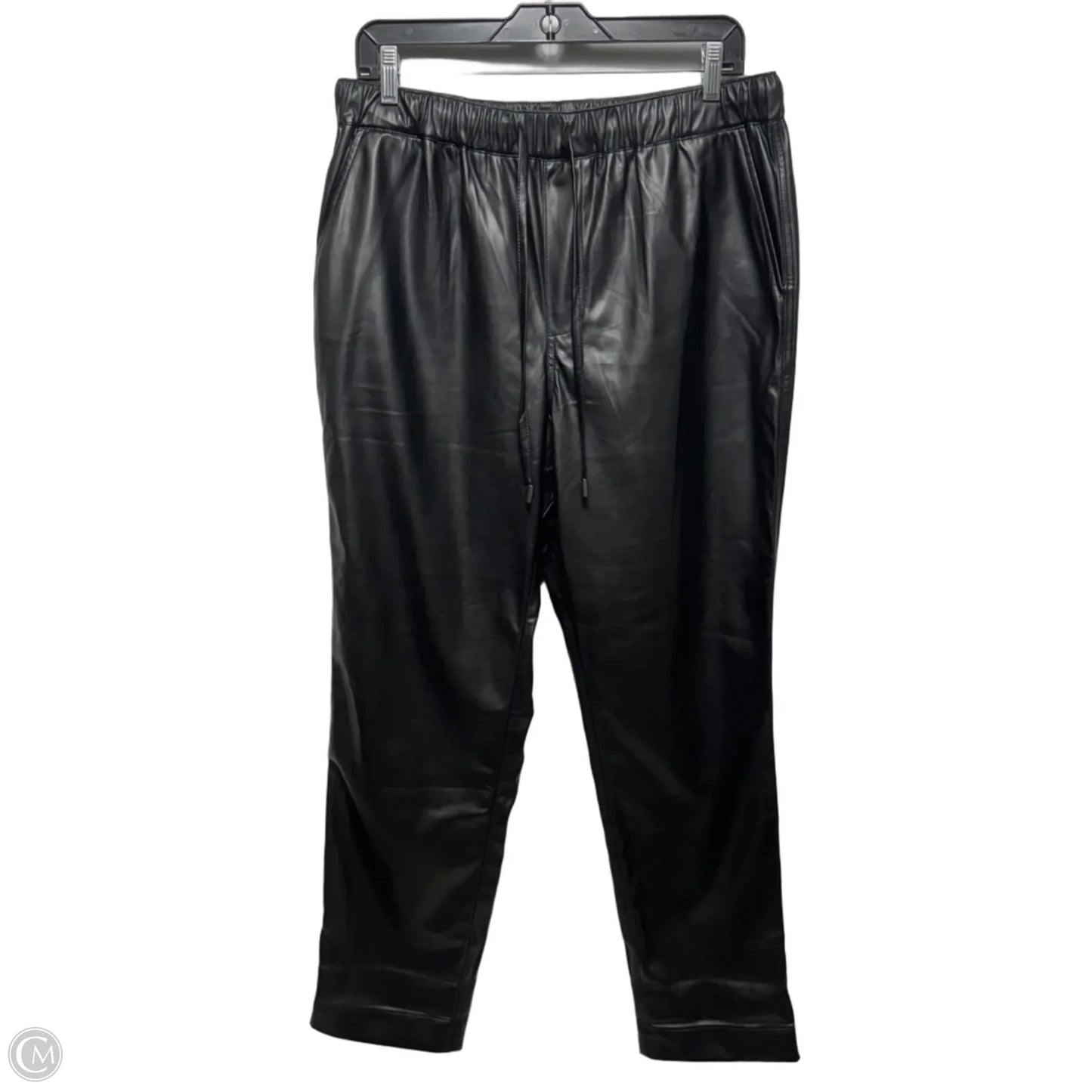 Faux Leather Pants By Wildfang In Black, Size: L