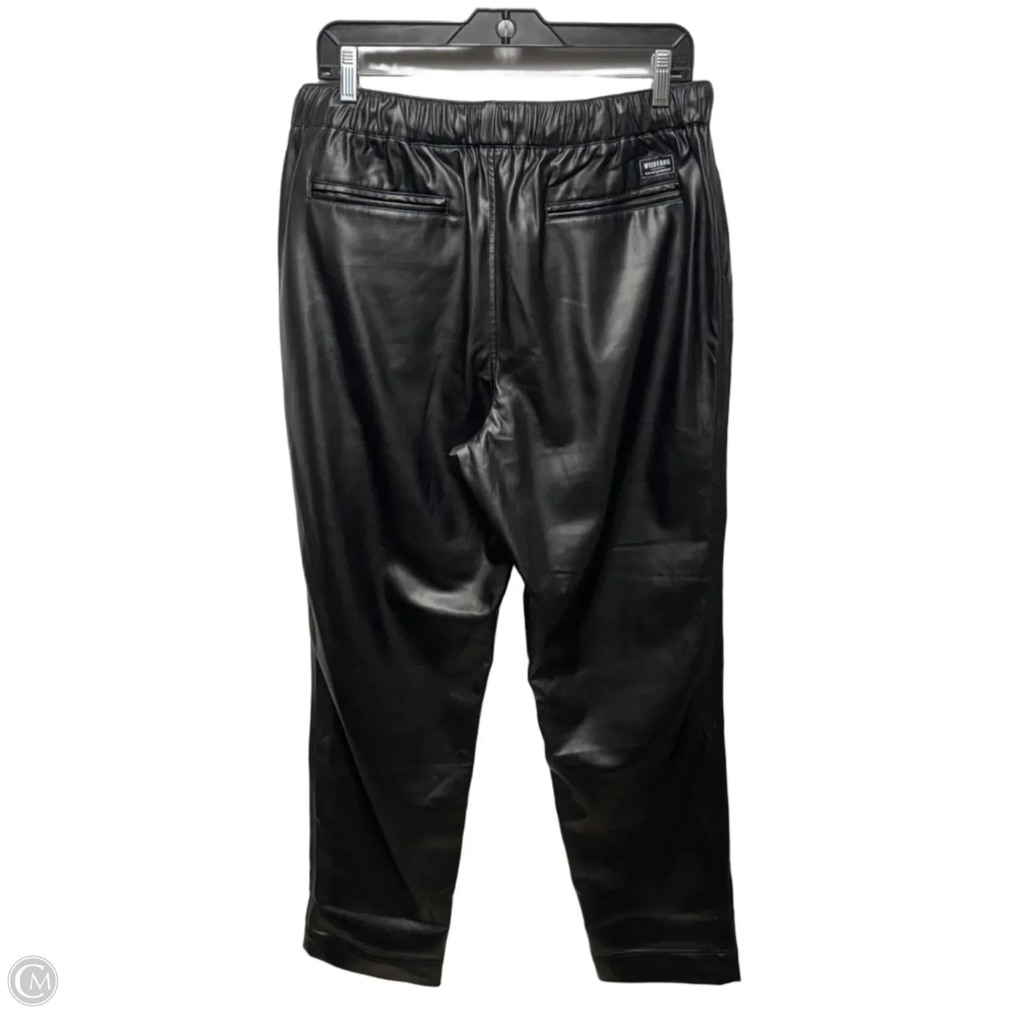 Faux Leather Pants By Wildfang In Black, Size: L