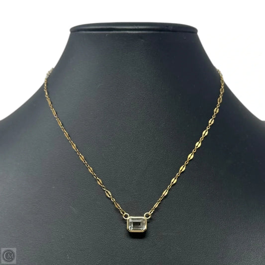 Clear Stone 14K Gold Filled Necklace