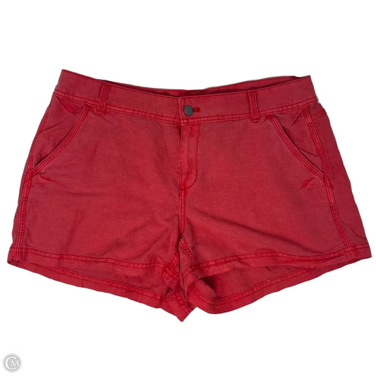 Linen Blend Shorts By J. Crew In Coral, Size: 8