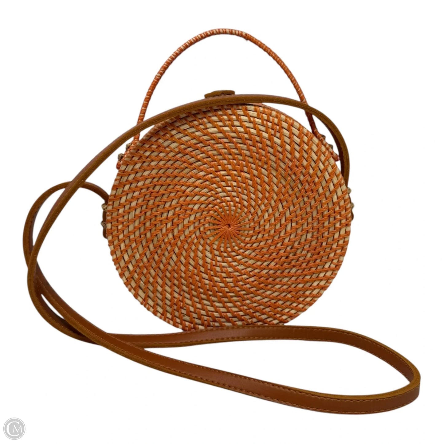 Woven Canteen Crossbody Unbranded, Size: Small