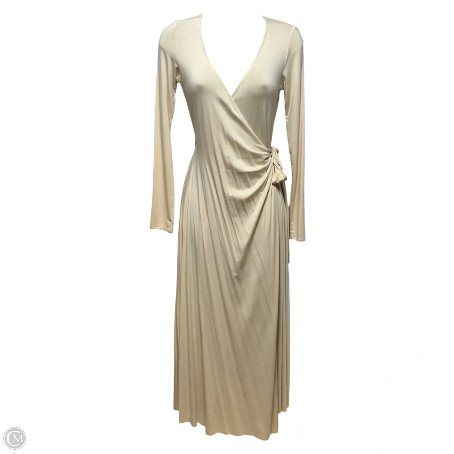 Wrap Dress Casual Maxi By Rachel Pally In Cream, Size: S