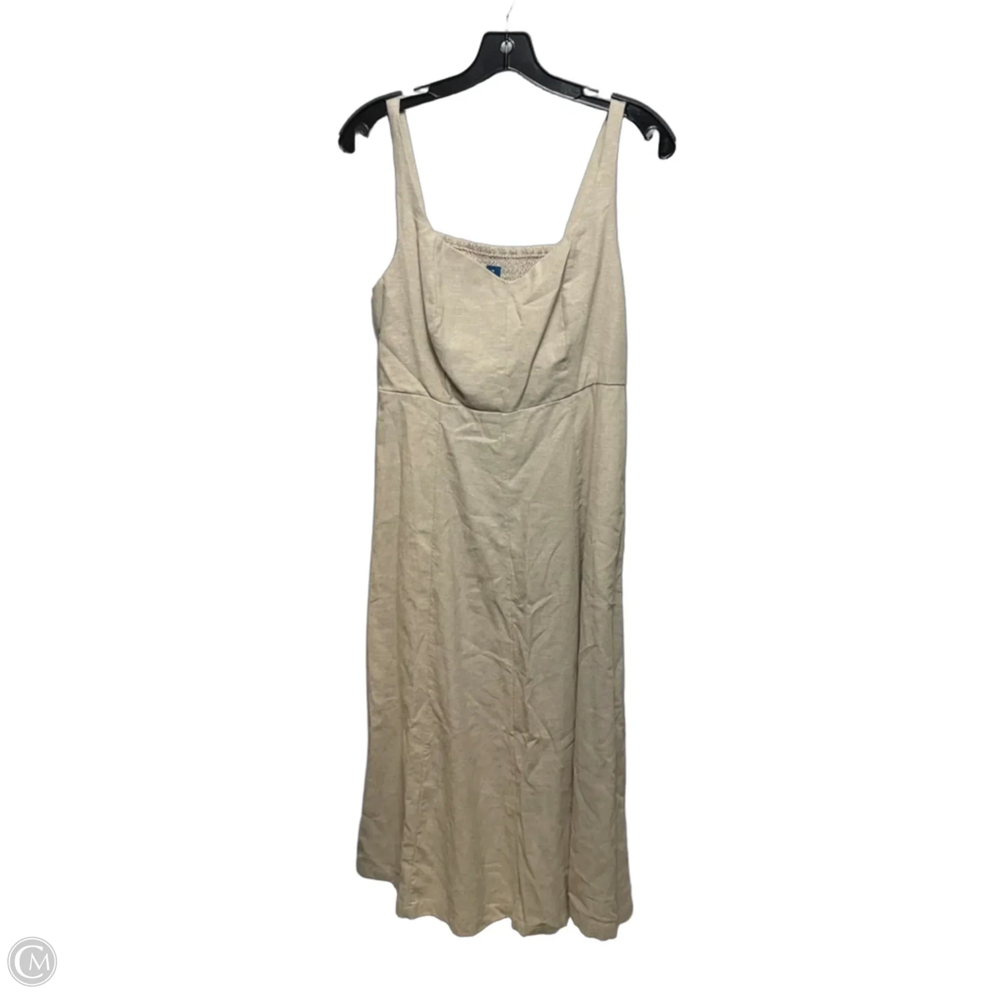 old navy linen dress Women's Fit & Flare Sleeveless Linen-Blend Midi - Blue and xl (18)machine wash according to the care instruction label . Old Navy Women's Asymmetrical Shoulder