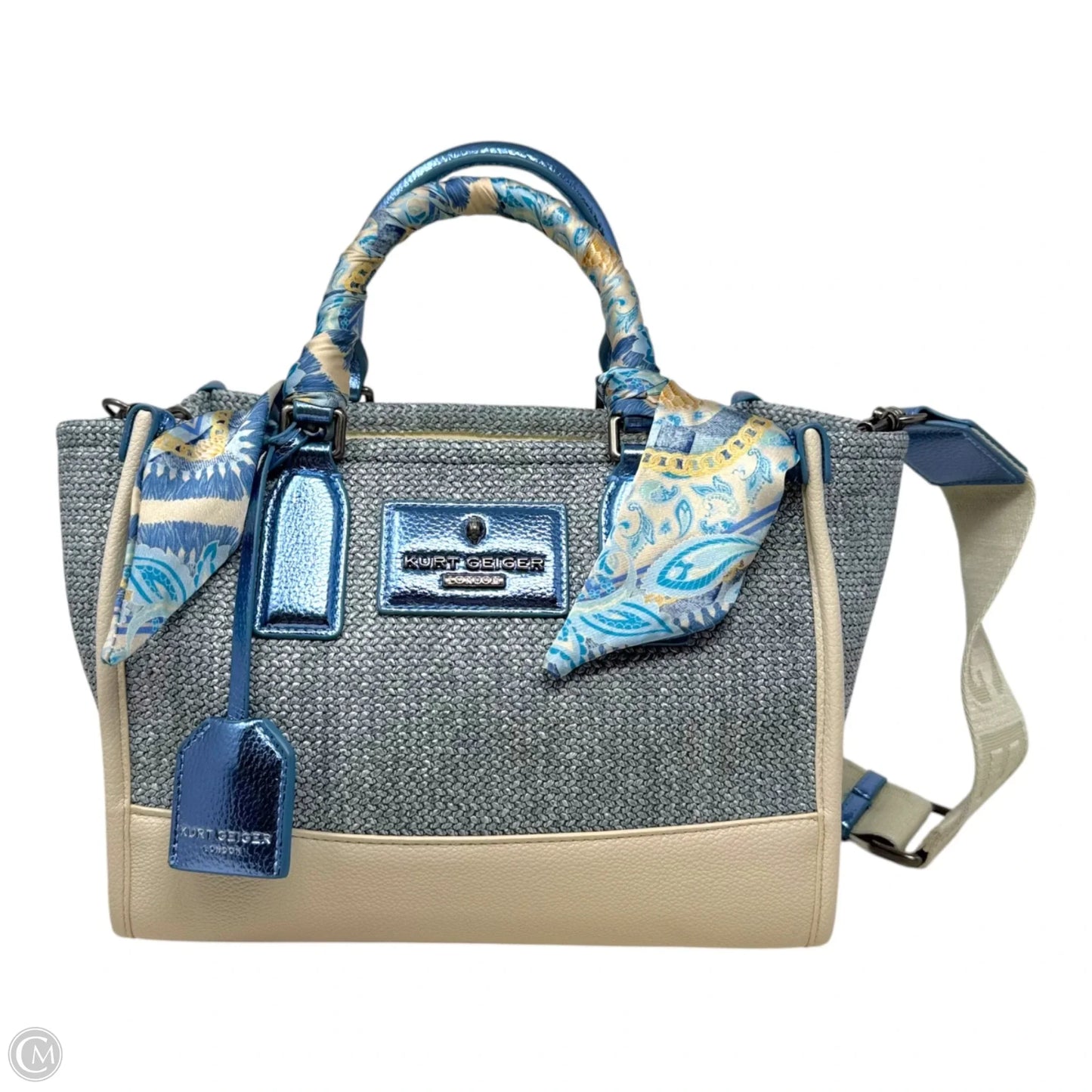 Chiswick Small Shopper Handbag Designer By Kurt Geiger, Size: Medium