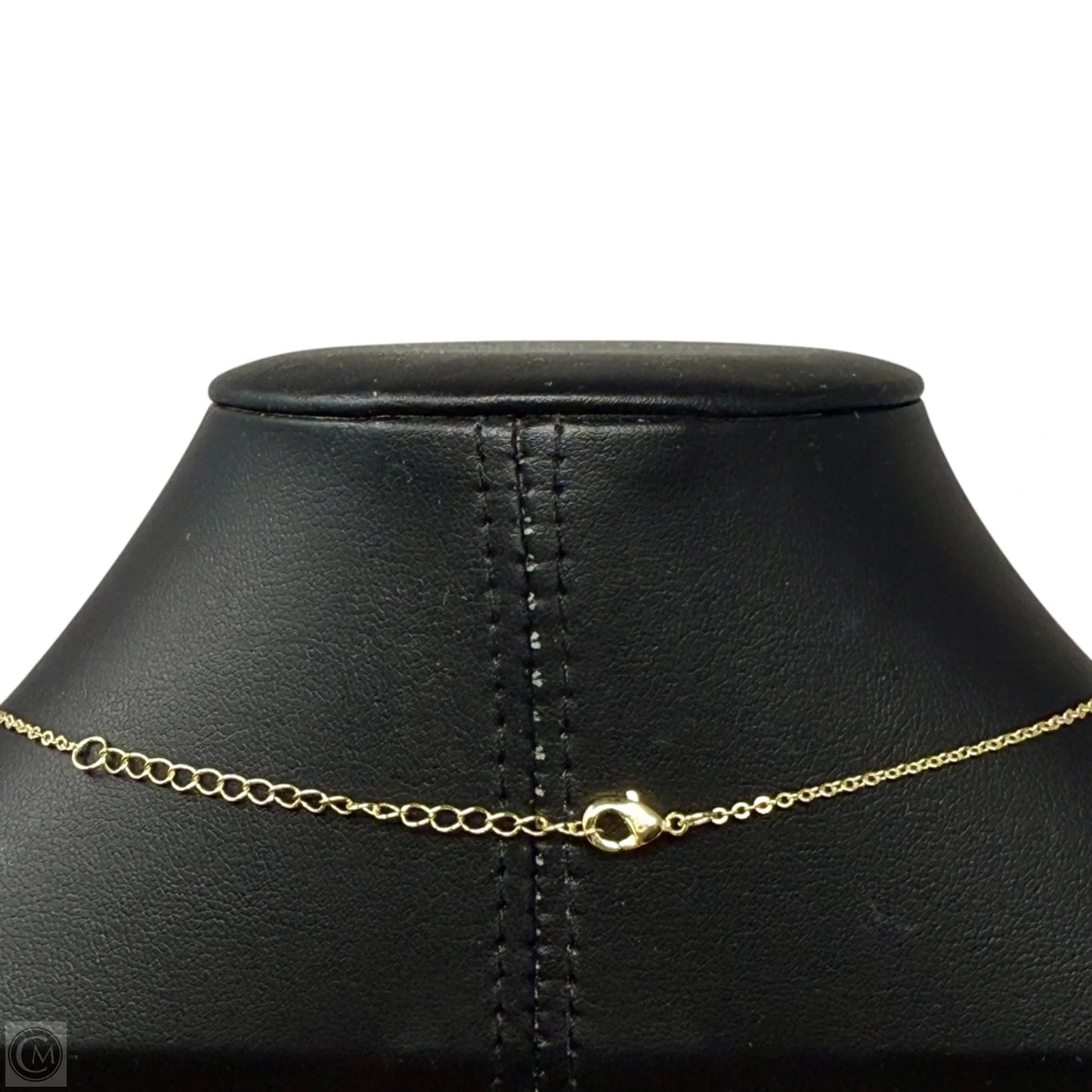 Gold Tone Heart Charms Necklace