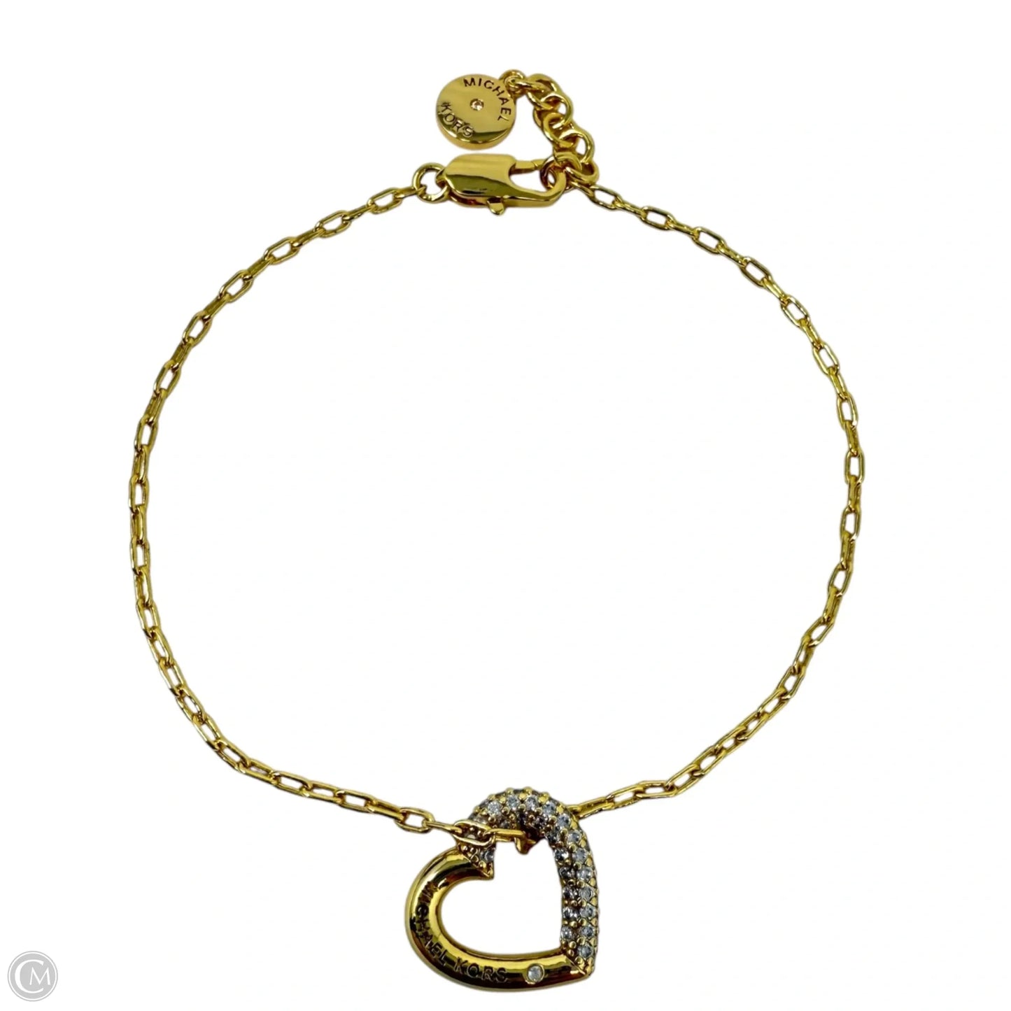 Pavé Heart Bracelet By Michael Kors