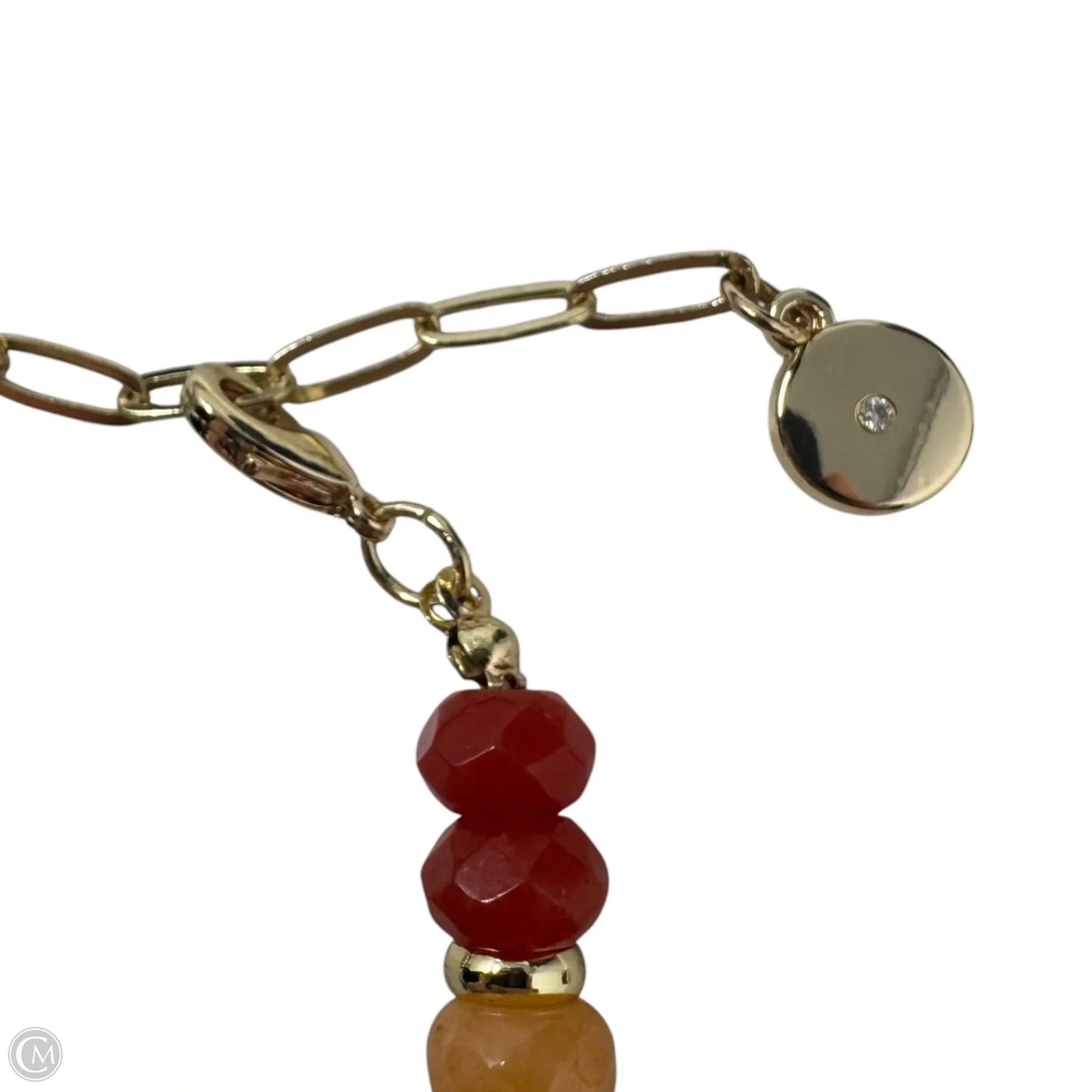 Rainbow Faceted Stone Bracelet