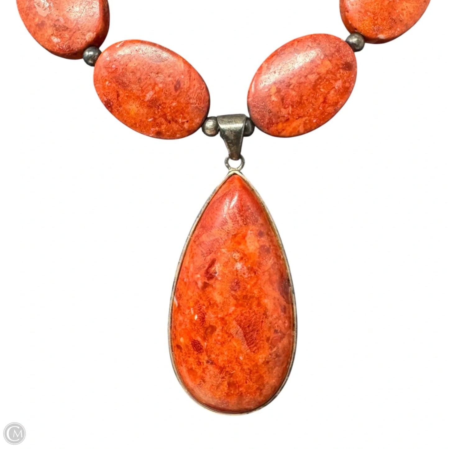 Stone Sterling Necklace Pendant By Lucas Lameth