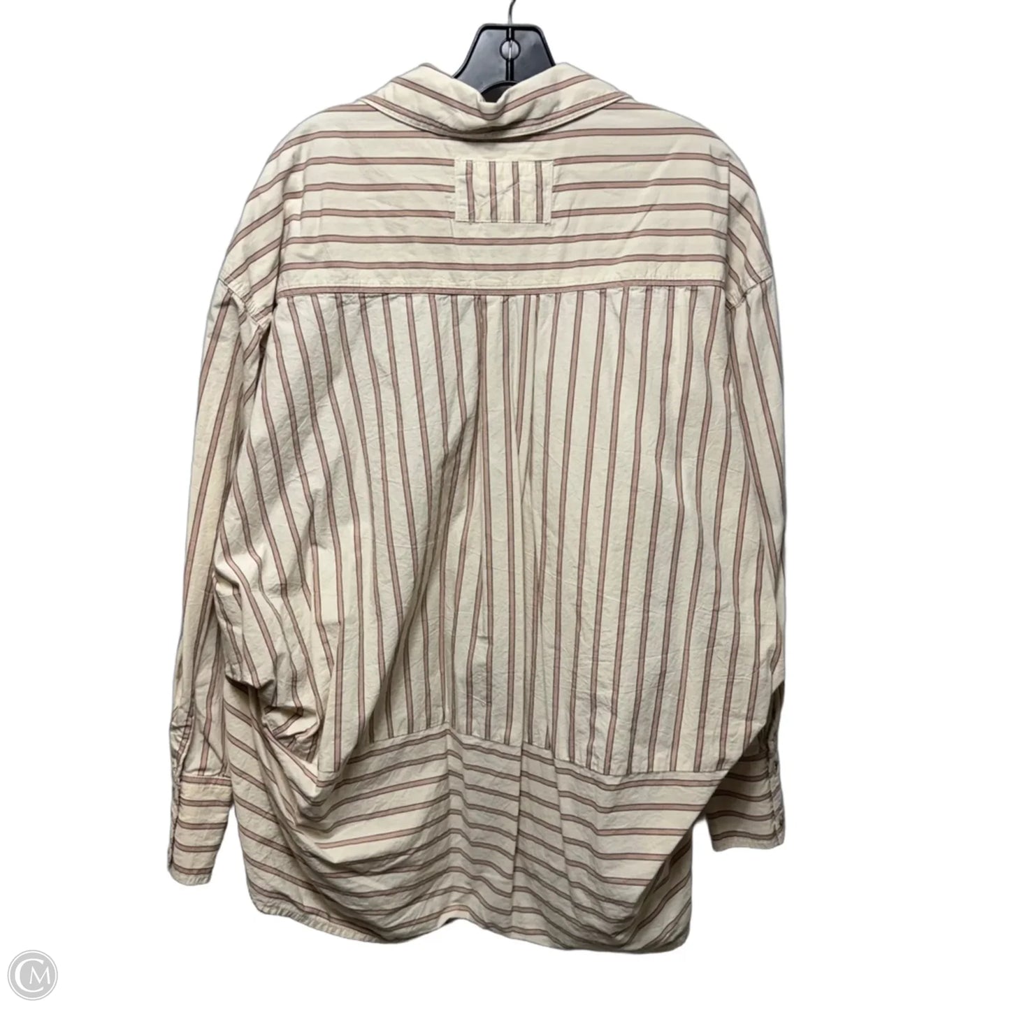 Tunic Long Sleeve By We The Free In Striped Pattern, Size: M