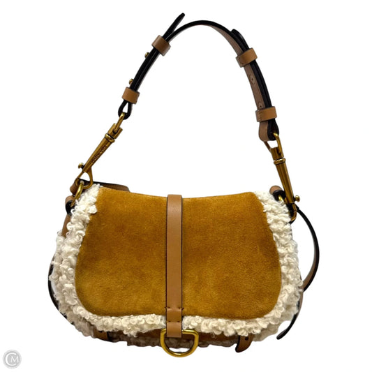 Faux Shearling Handbag By Dolce Vita, Size: Small