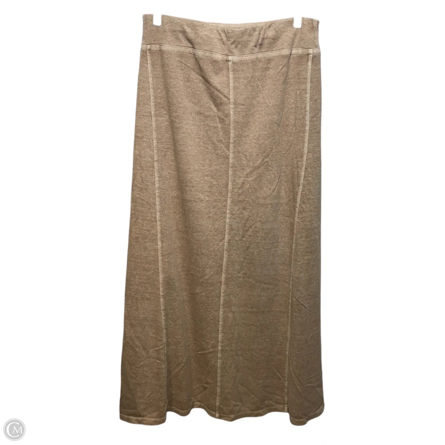 Hemp Cotton Blend Maxi Skirt By Poetry In Tortoise Shell Print, Size: 8