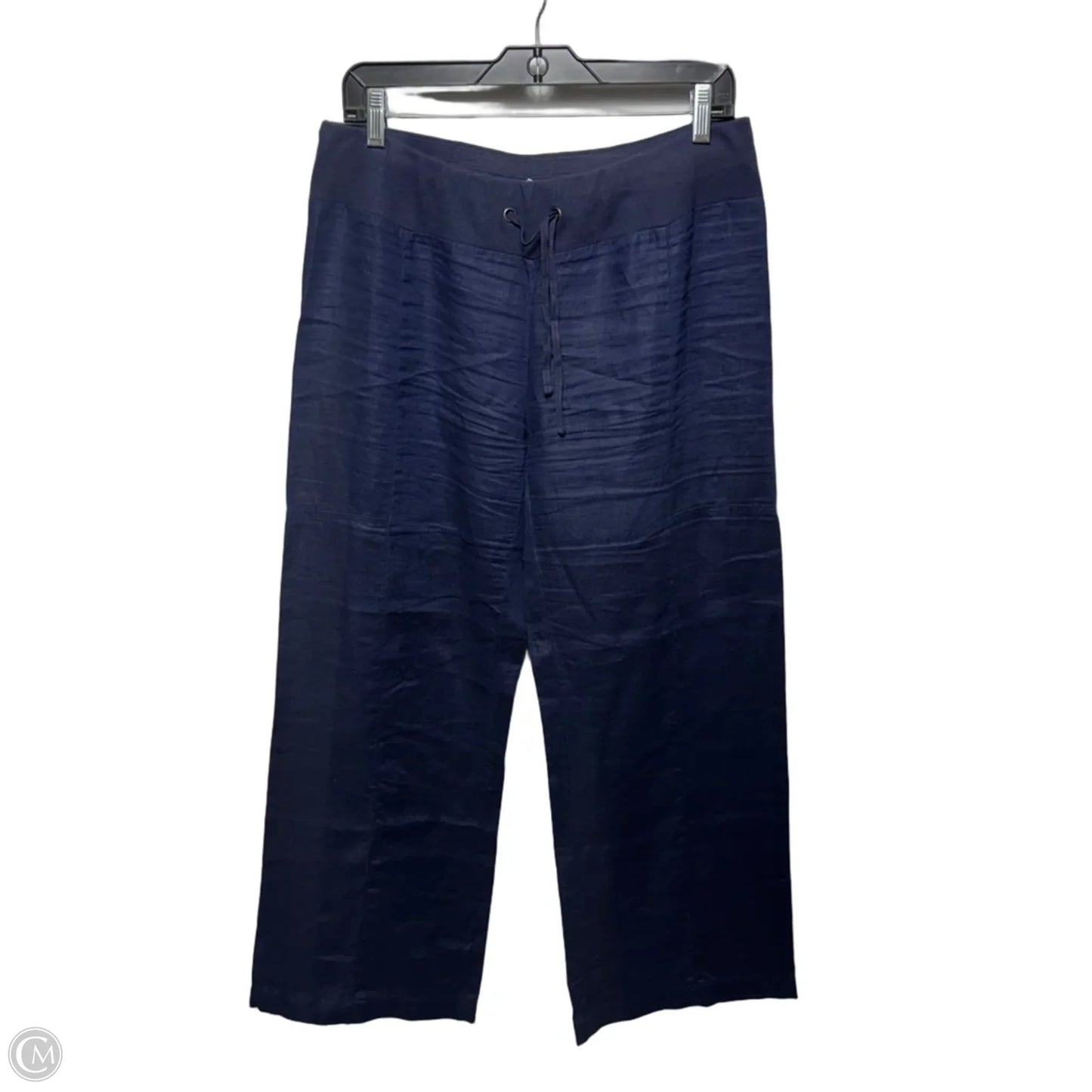 Pants Linen By Eileen Fisher In Blue, Size: S