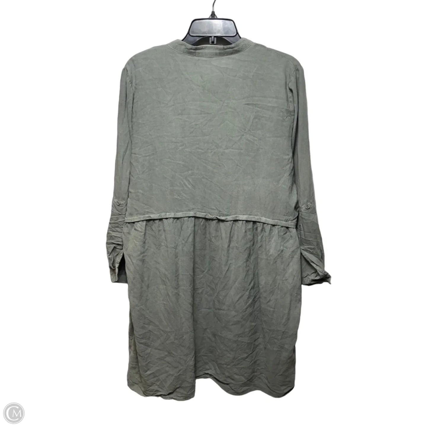 Lila Chambray Shirtdress Casual Short By Cloth & Stone In Green, Size: 1X