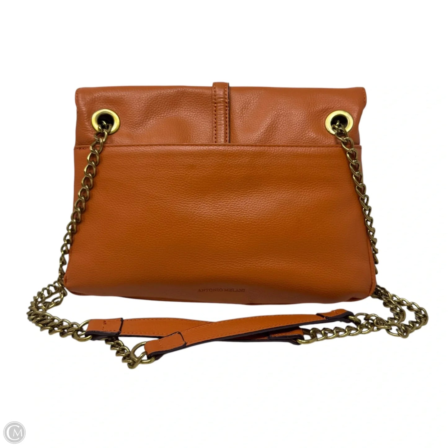 Crossbody Leather By Antonio Melani, Size: Medium