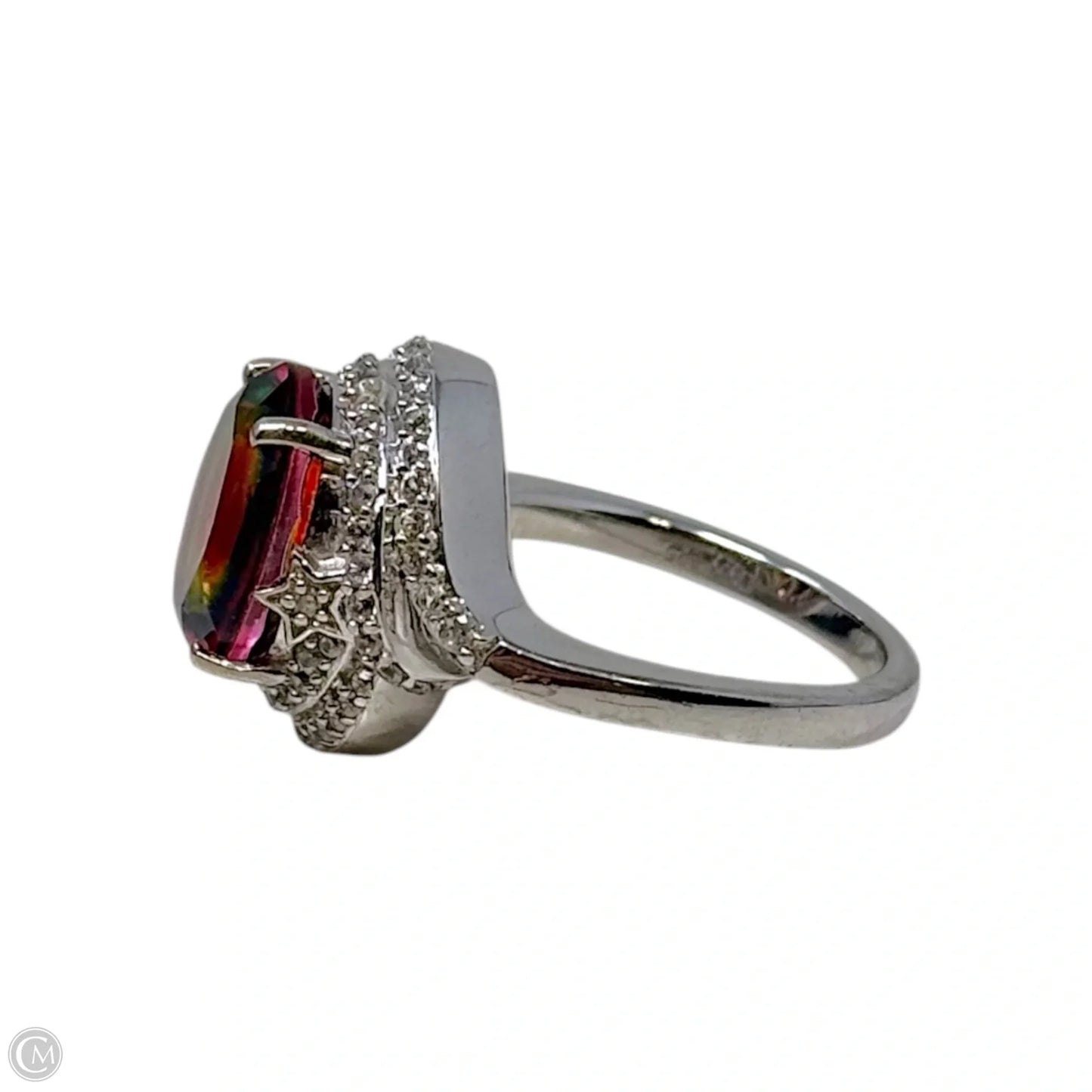 Nebula Quartz Ring Sterling Silver By D’Joy, Size: 7