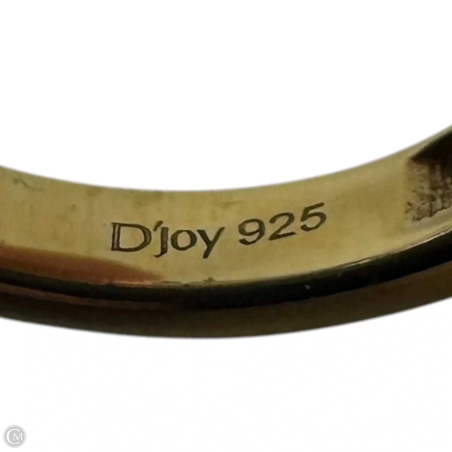 Citrine & Moissonite Ring Sterling Silver By D’joy, Size: 7