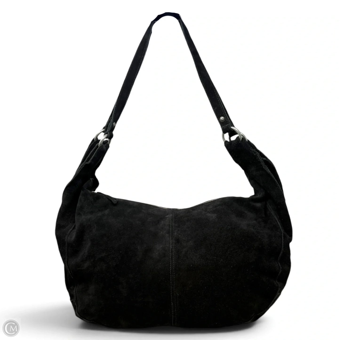 Handbag Leather By Free People, Size: Medium