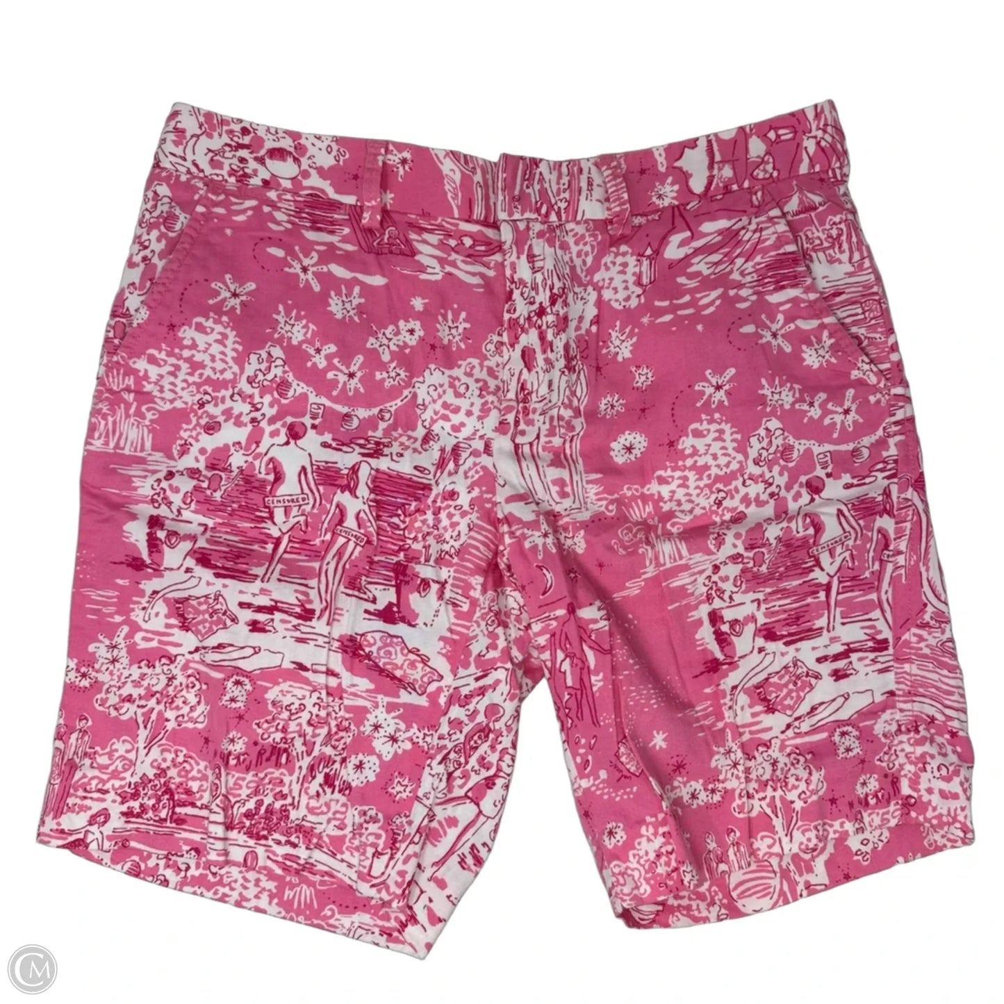 Bermuda Shorts Designer By Lilly Pulitzer In Pink, Size: 6