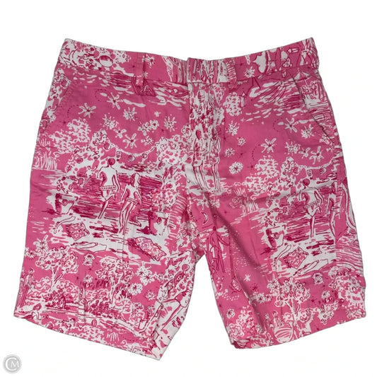 Bermuda Shorts Designer By Lilly Pulitzer In Pink, Size: 6