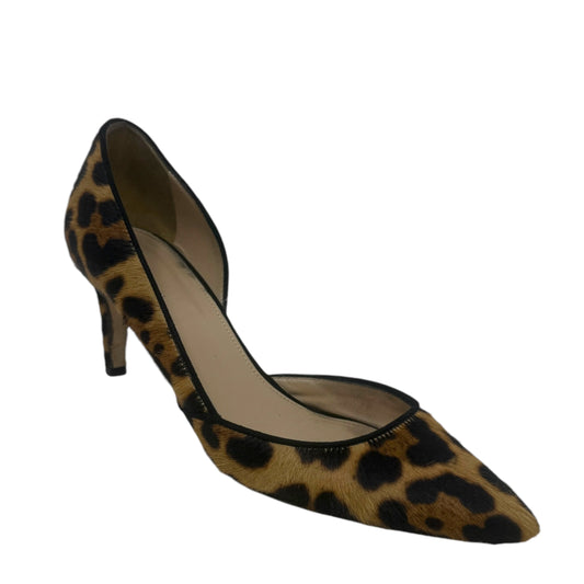 Valentina D’Orsay Pumps By J Crew CollectionIn Leopard Calf Hair Print, Size: 6