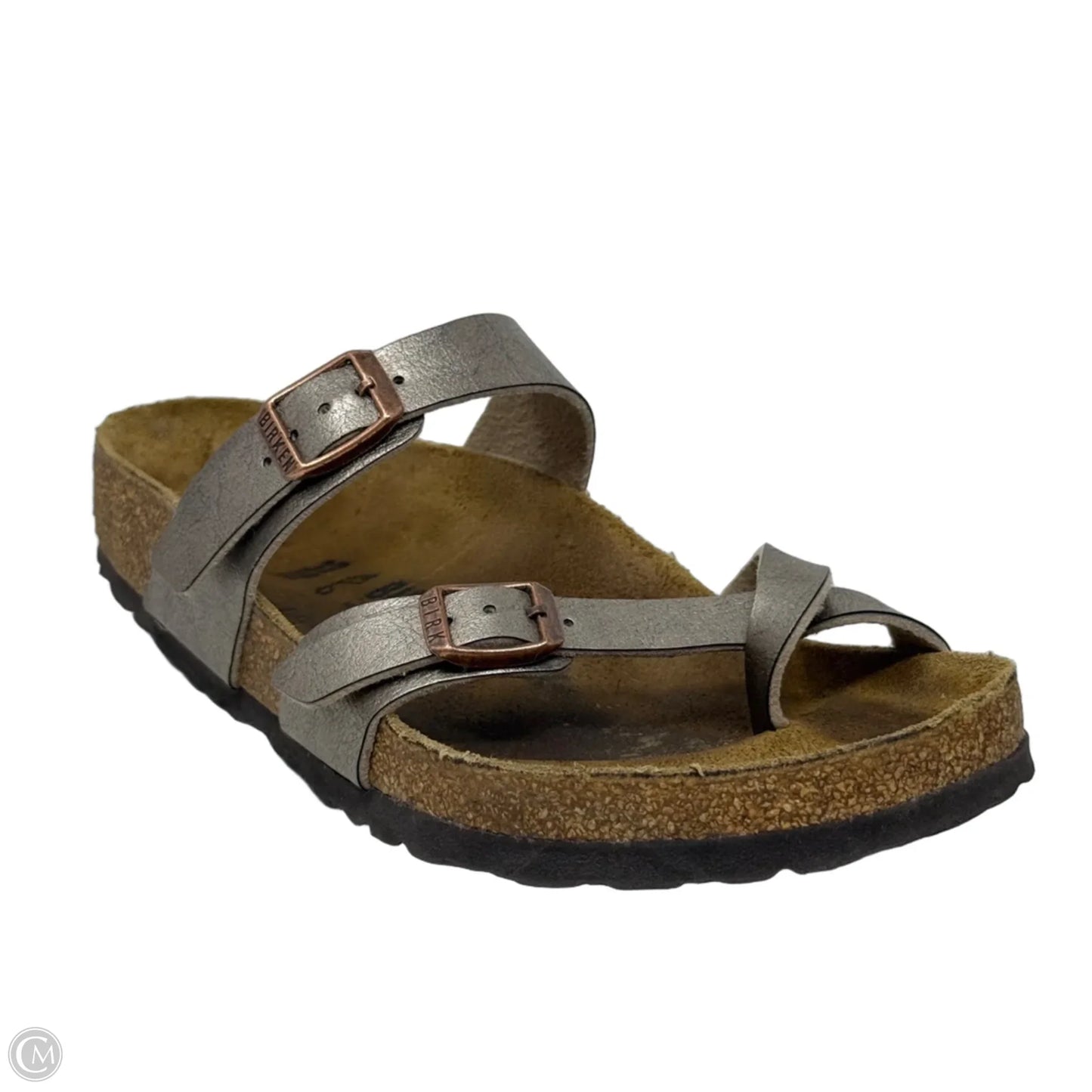 Mayari Sandals By Birkenstock In Rose Gold, Size: 6