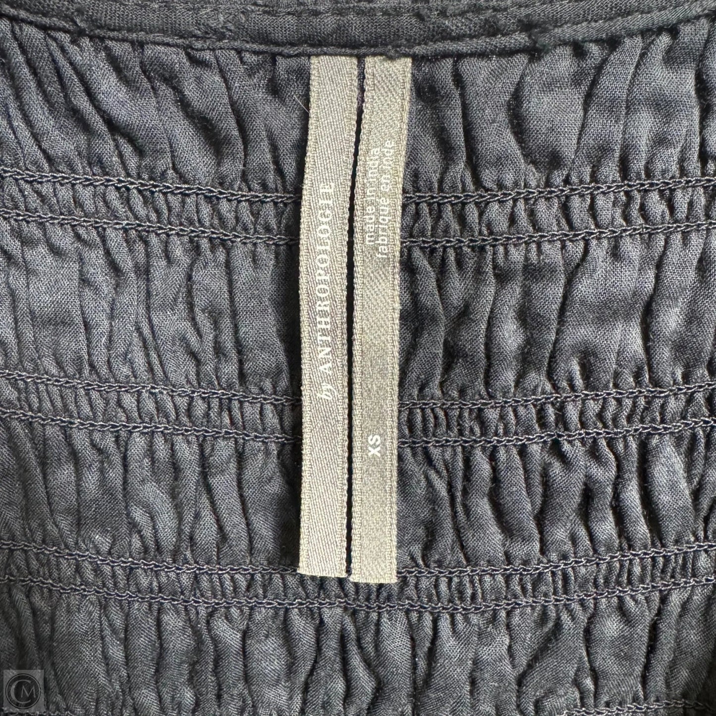 The Peregrine Mini Dress By Anthropologie In Black, Size: XS